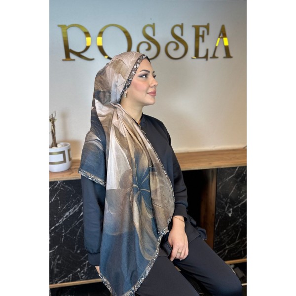 Desenli Bambu Şal 029